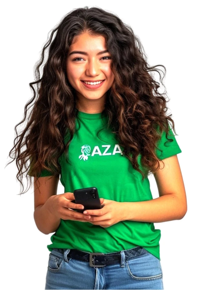 Aza Logo girl